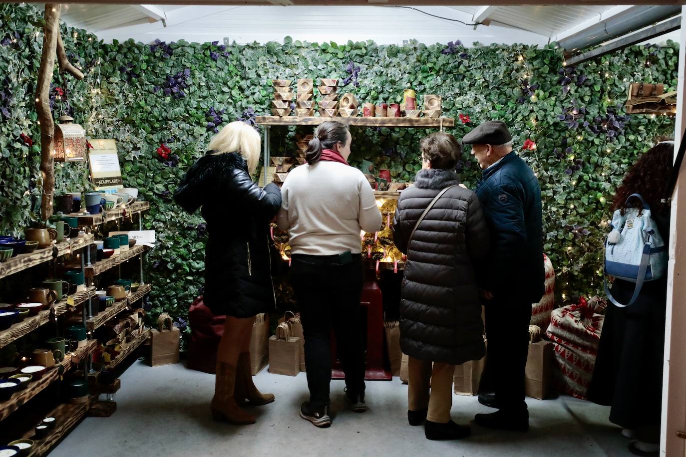 Imágenes del ambiente navideño en Valladolid