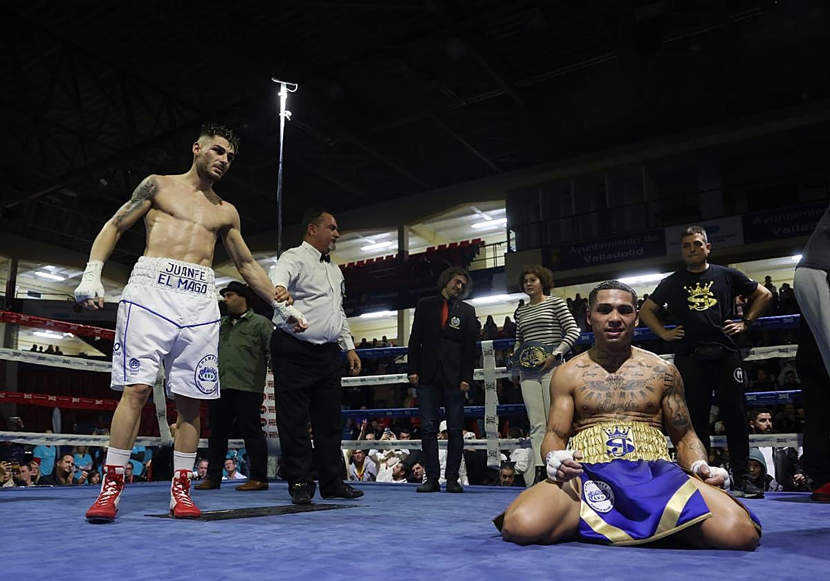 Salvi, arrodillado, lamenta la decisión de los jueces.