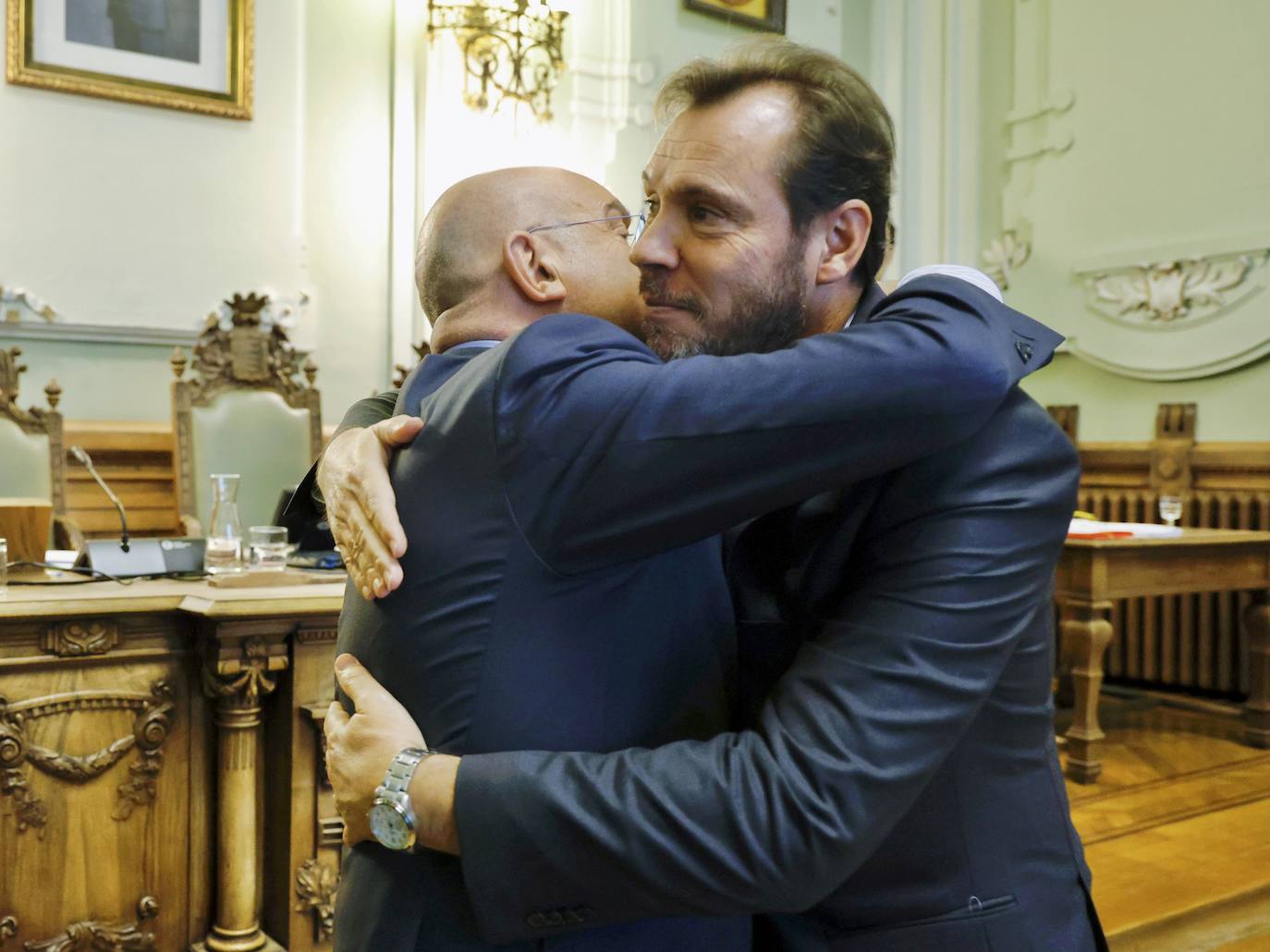 Pleno en el Ayuntamiento de Valladolid
