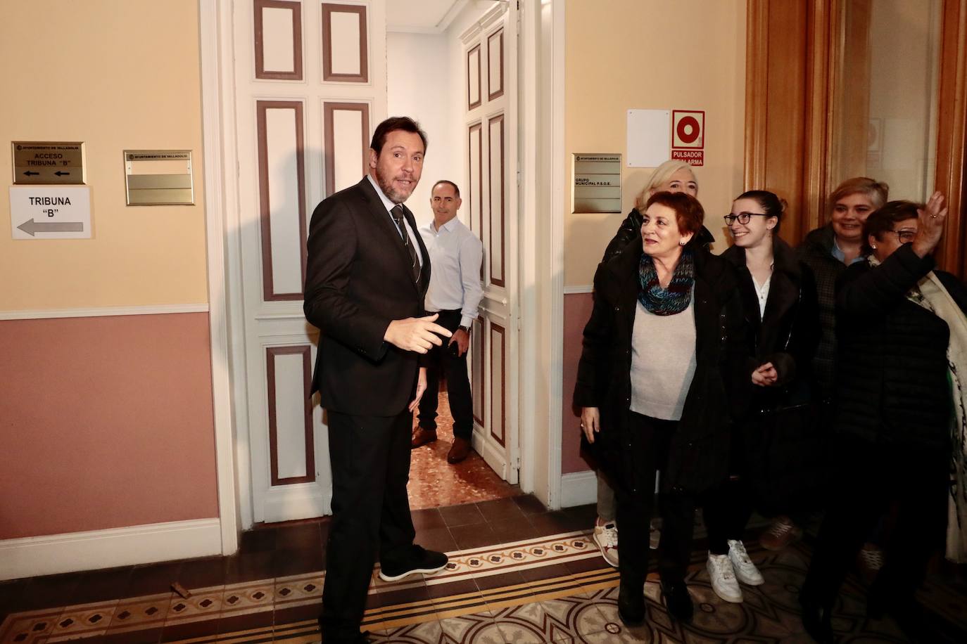 Pleno en el Ayuntamiento de Valladolid