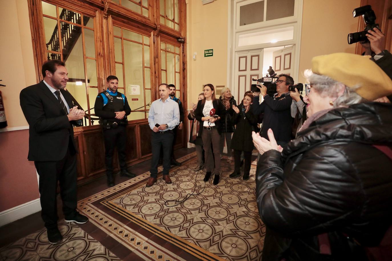 Pleno en el Ayuntamiento de Valladolid