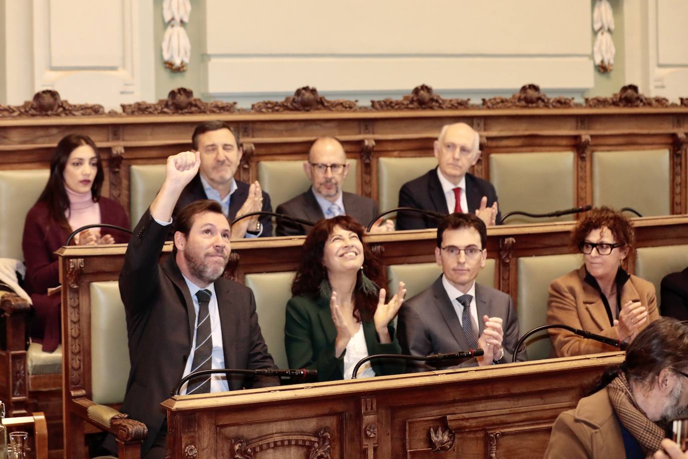 Pleno en el Ayuntamiento de Valladolid