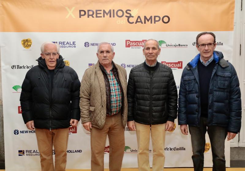 Alberto Cano, Francisco Lozano, Miguel Ángel del Barrio y Roberto Valera.