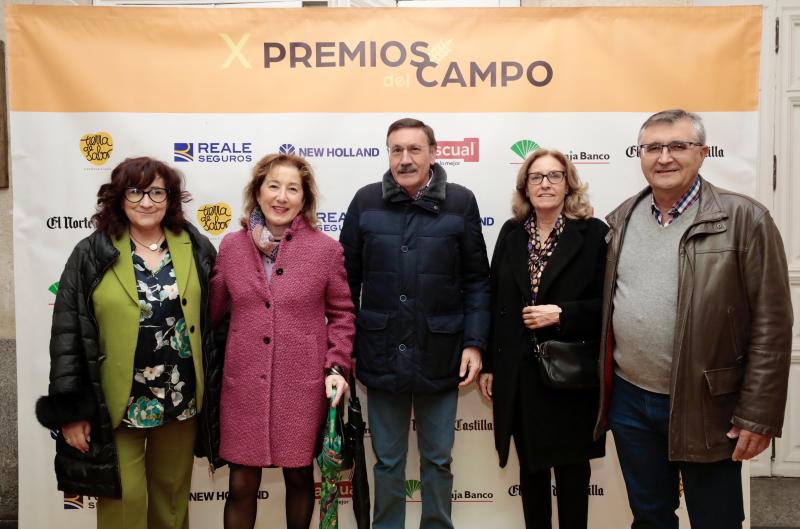 Inmaculada Saez, Mercedes Miguel, José Vicente López, Socorro Mínguez y José Ignacio de la Fuente.