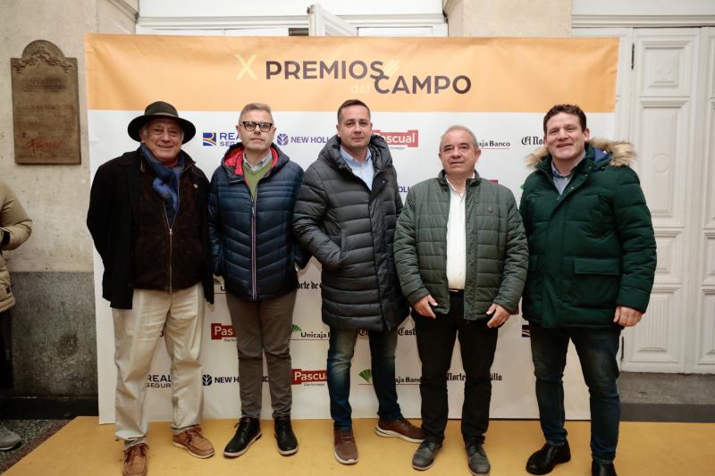 Rafael Mancebo, Raúl Escudero, Manuel Pérez-Minayo, Francisco Rodríguez y Víctor Fernández.