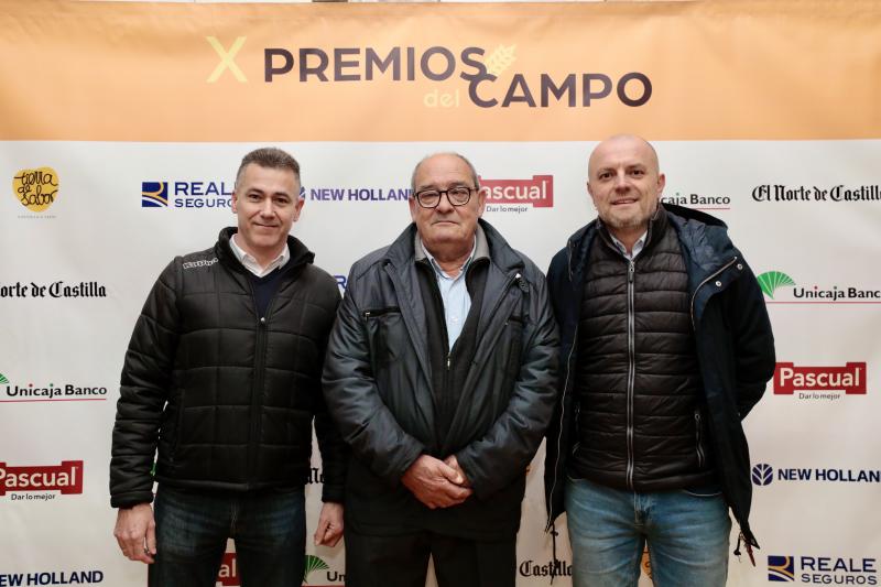 Cristóbal Martín, Bernardino Pérez y Carlos Moreno.