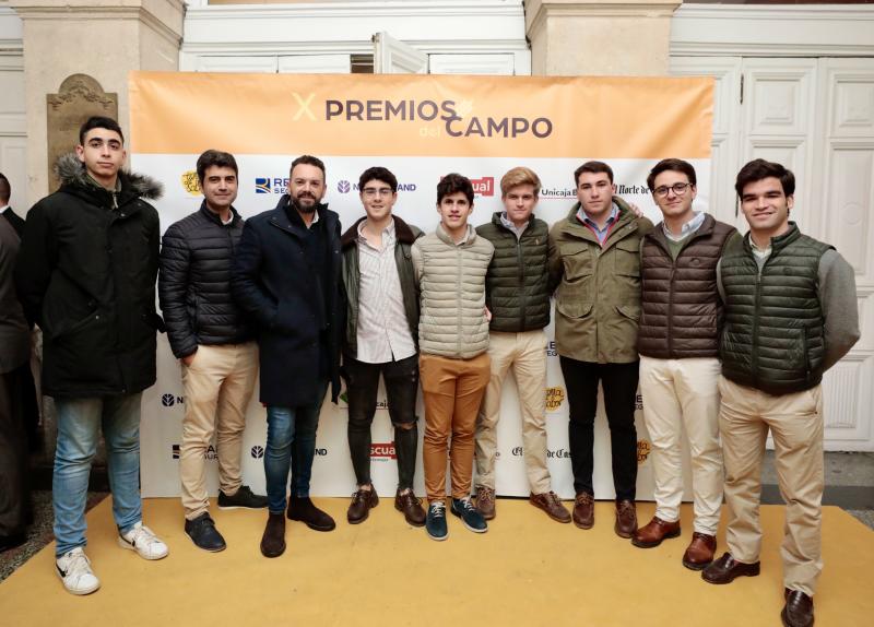 Roberto Prieto, Juan Luis Fradejas, Raúl Penelas, Pablo Jerez, Rubén Sosa, Cristóbal García, Guillermo Galén, Pablo Salas y Rafael García.