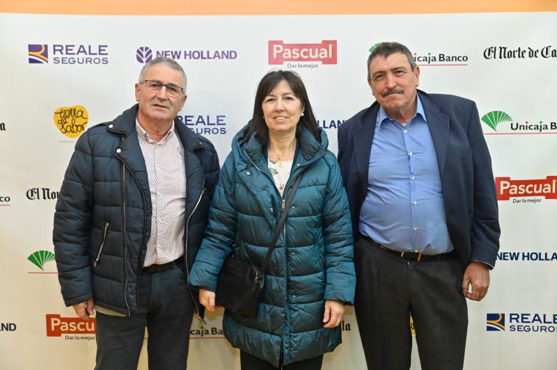 Lorenzo Rivera, Inés Vázquez y Luis Miguel de la Fuente.