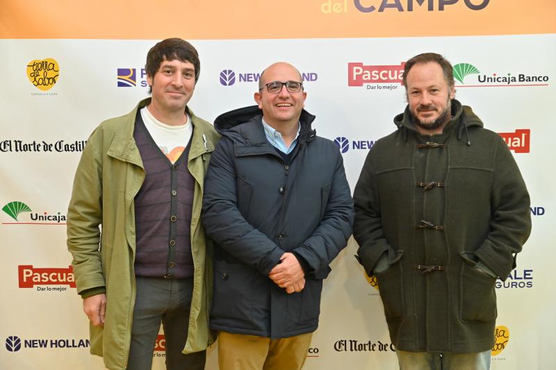 Jesús Sánchez, Alfonso Cañas y Pedro González.