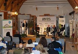 Una de las sesiones del Congreso de Festur, ayer.