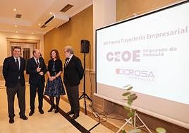 Carlos Fernández Carriedo, Ignacio Carrasco, Elena Becoechea y Santiago Aparicio.