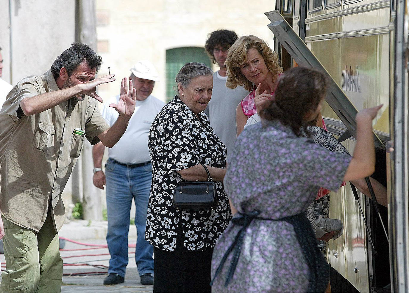 Los rodajes de Cuéntame en Segovia, en imágenes