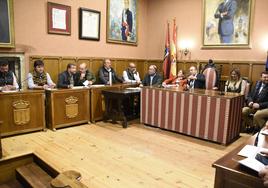 Participantes en la lonja celebrada hoy en Ciudad Rodrigo.