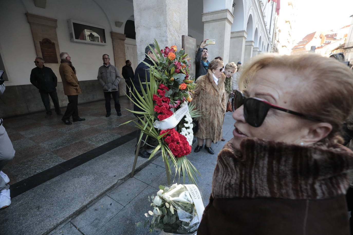 Recorrido fúnebre del féretro de Concha Velasco en Valladolid