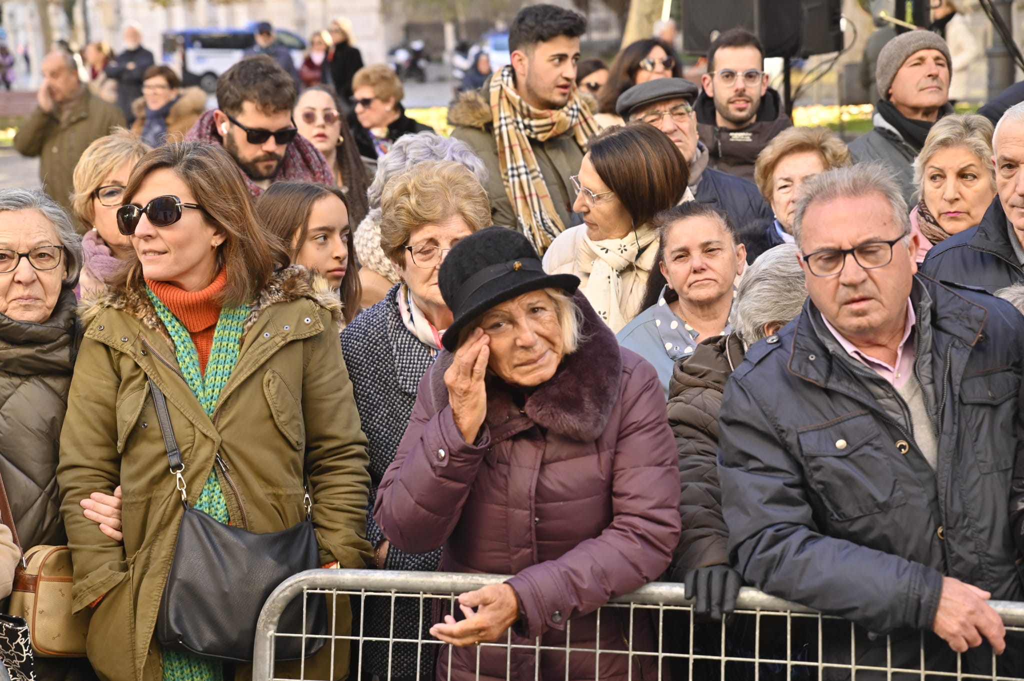 Recorrido fúnebre del féretro de Concha Velasco en Valladolid