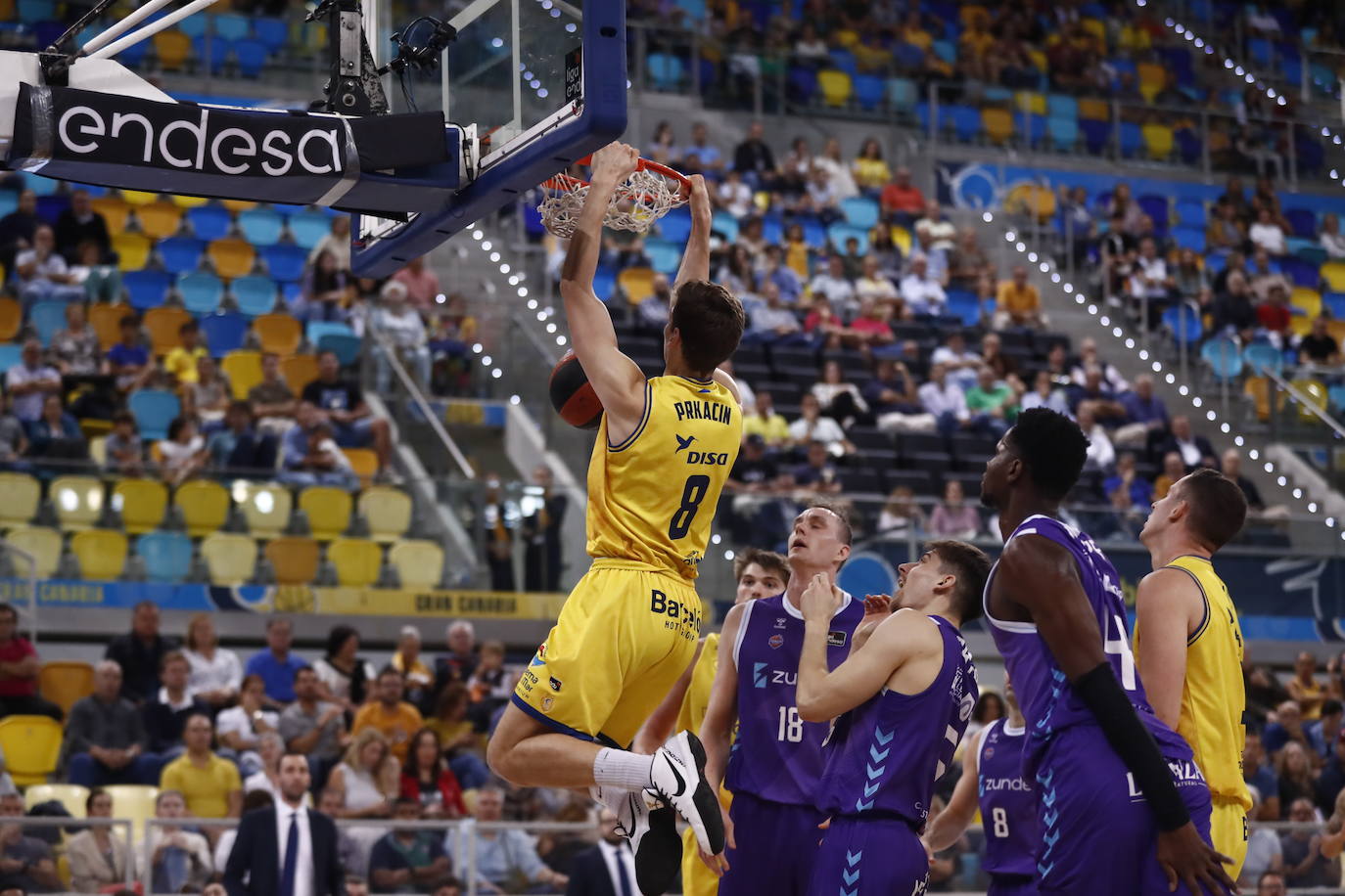 Gran Canaria 100-73 Zunder Palencia