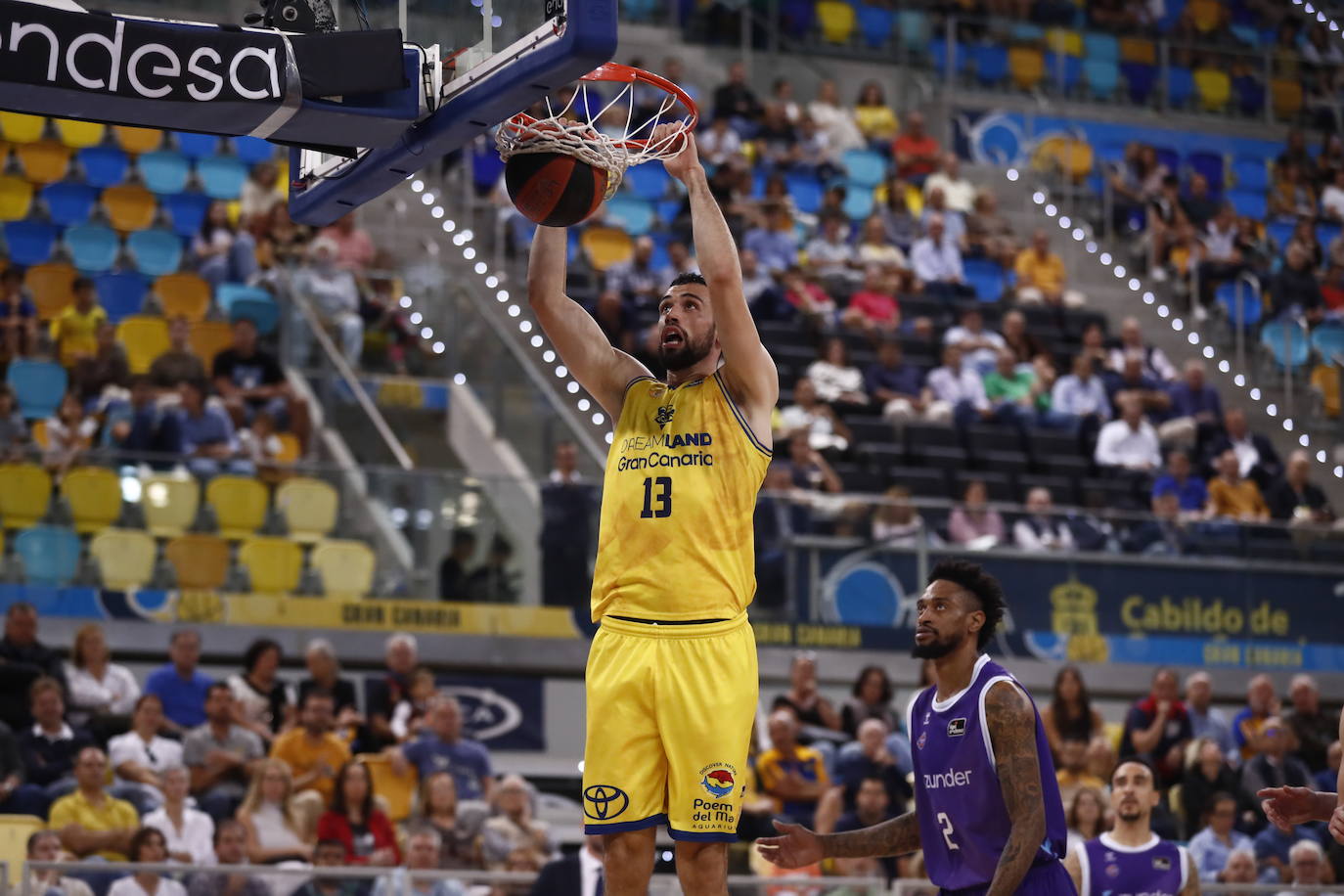 Gran Canaria 100-73 Zunder Palencia