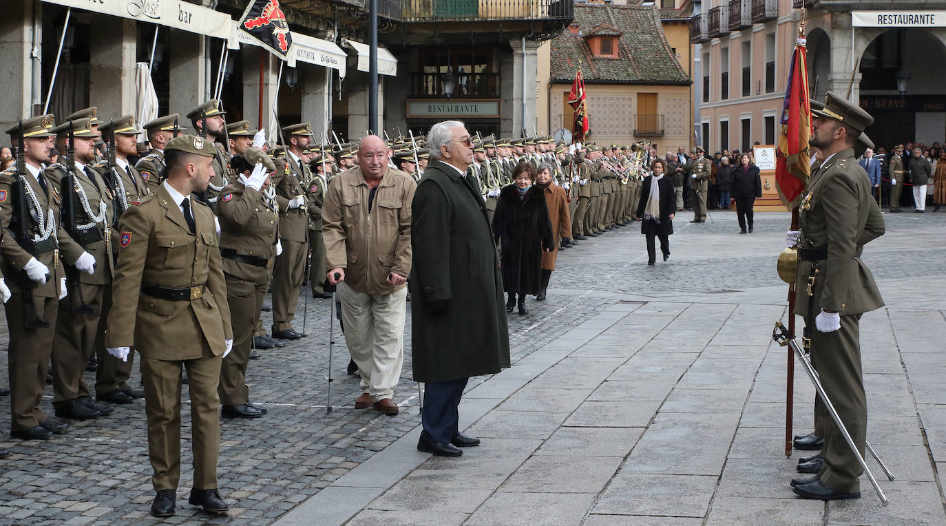 Jura de bandera en Segovia