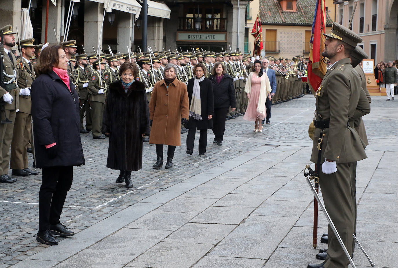 Jura de bandera en Segovia