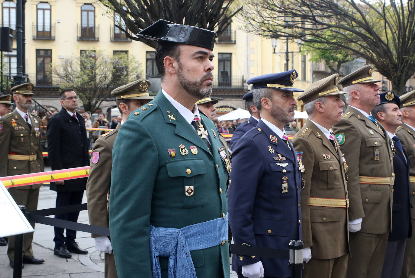 Jura de bandera en Segovia