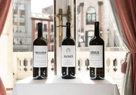 Los vinos presentados: Millenium Gran Reserva 2018, Alenza Gran Reserva 2018 y Tinto Pesquera Janus Gran Reserva 2018.