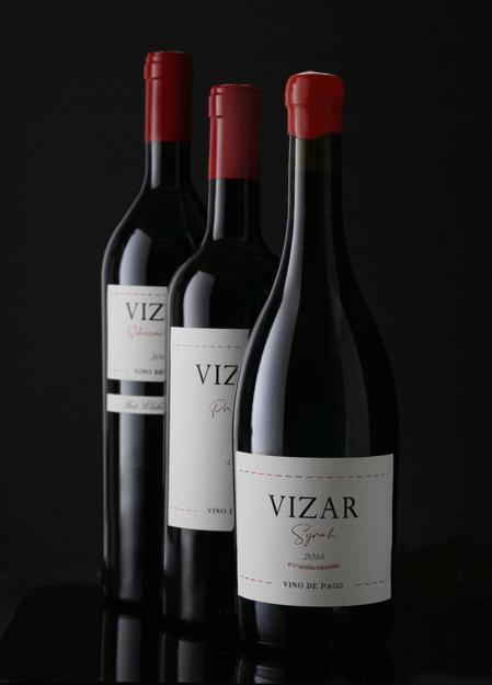 Botellas de Bodegas Vizar.