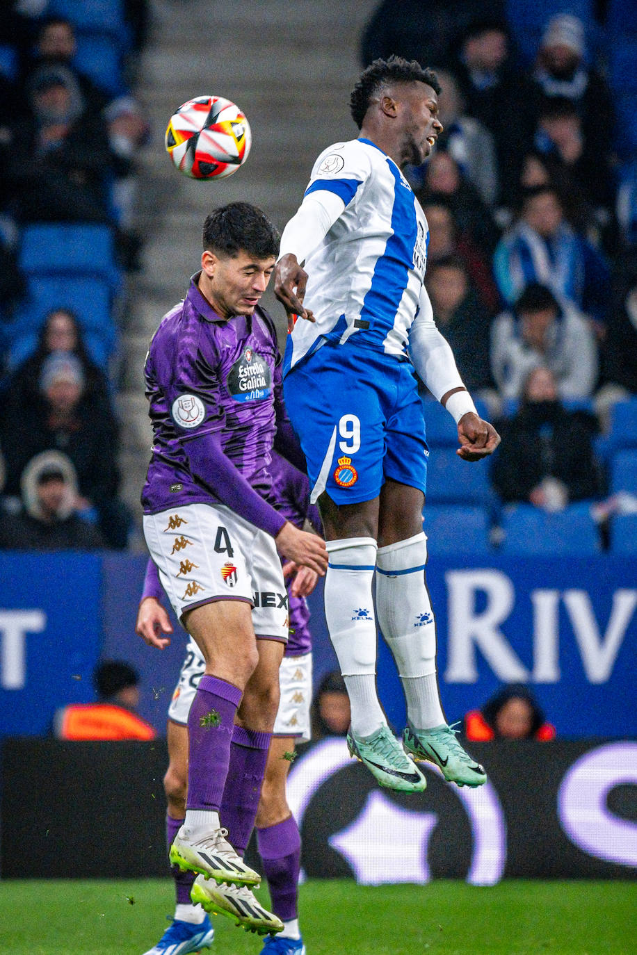 Las imágenes del partido Espanyol - Real Valladolid