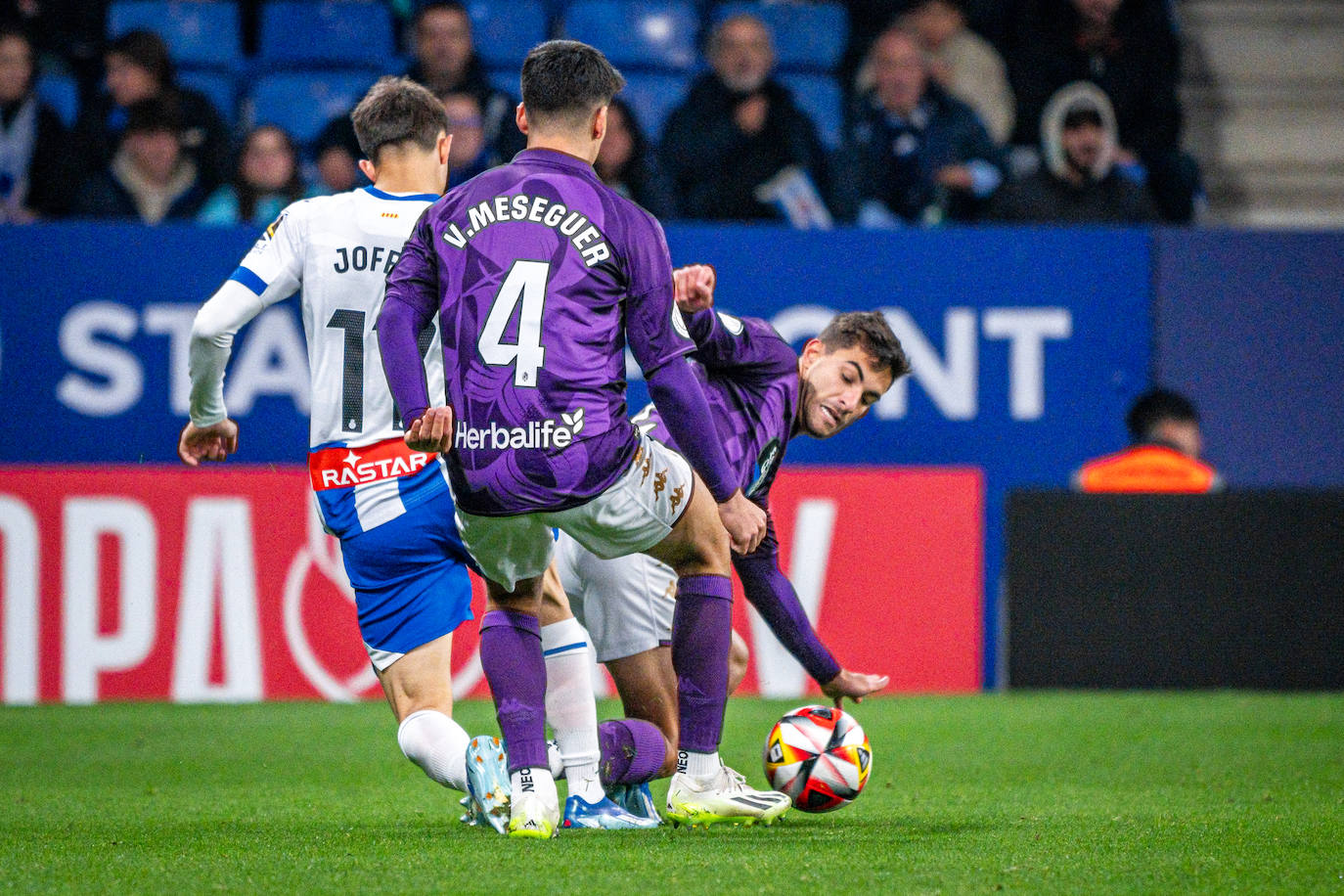 Las imágenes del partido Espanyol - Real Valladolid