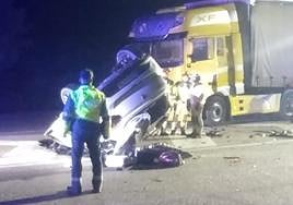 Imagen del lugar del accidente.