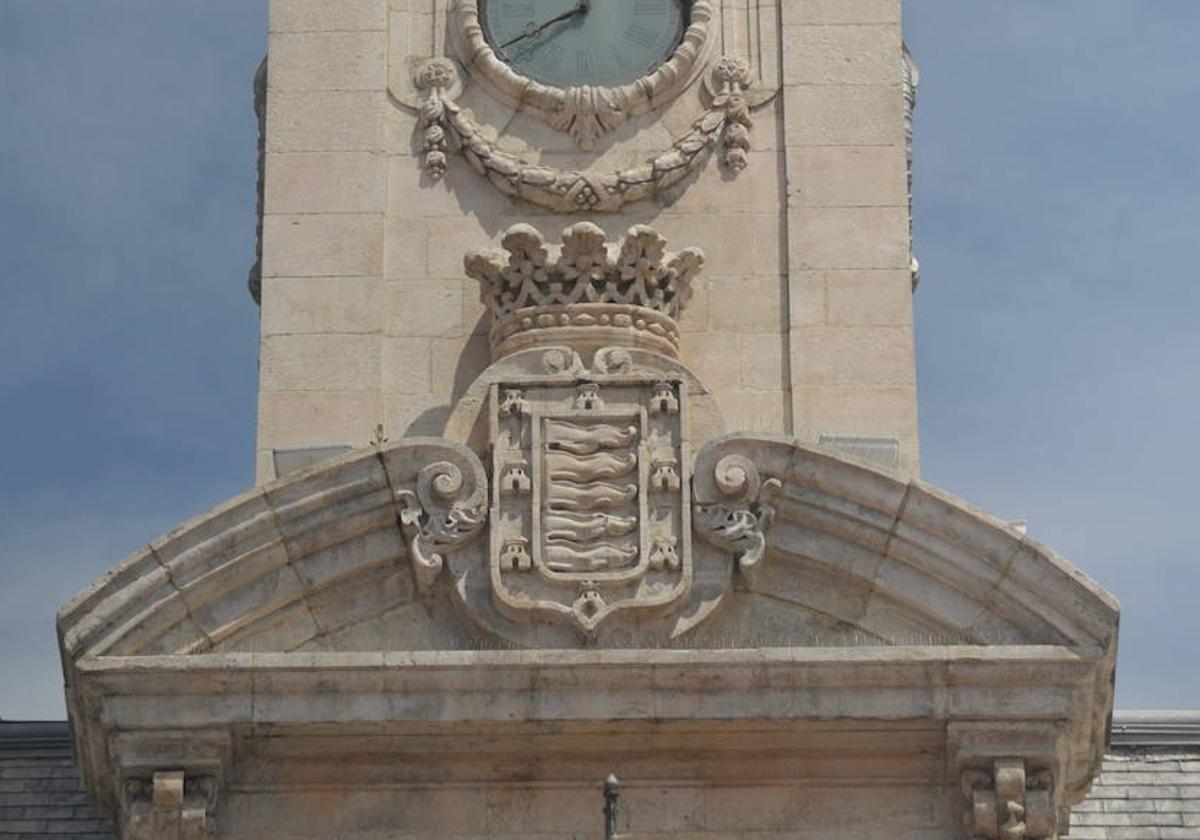 Escudo de Valladolid, en la Casa Consistorial de la capital