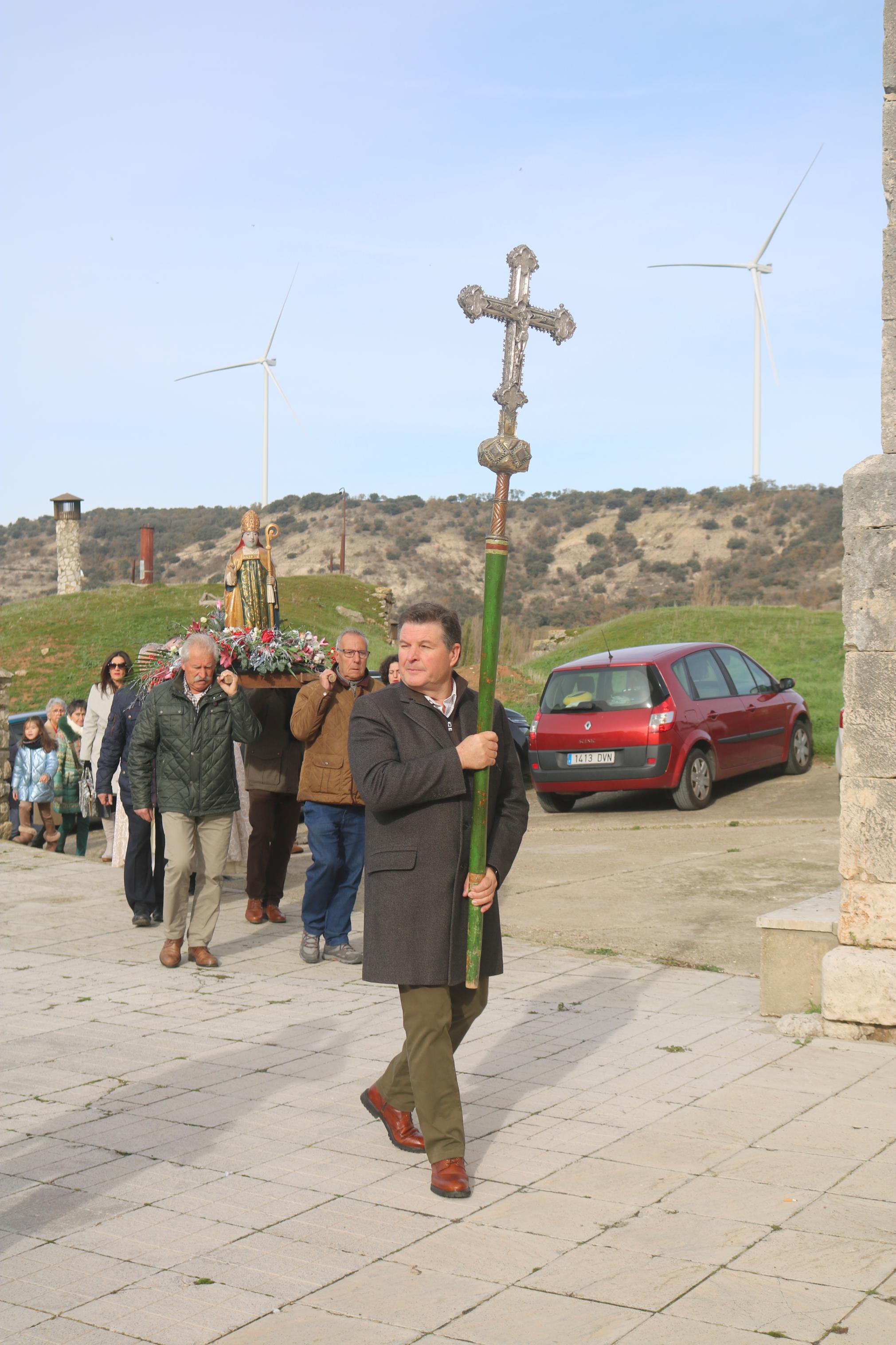 Valdecañas de Cerrato se rinde a San Nicolás de Bari