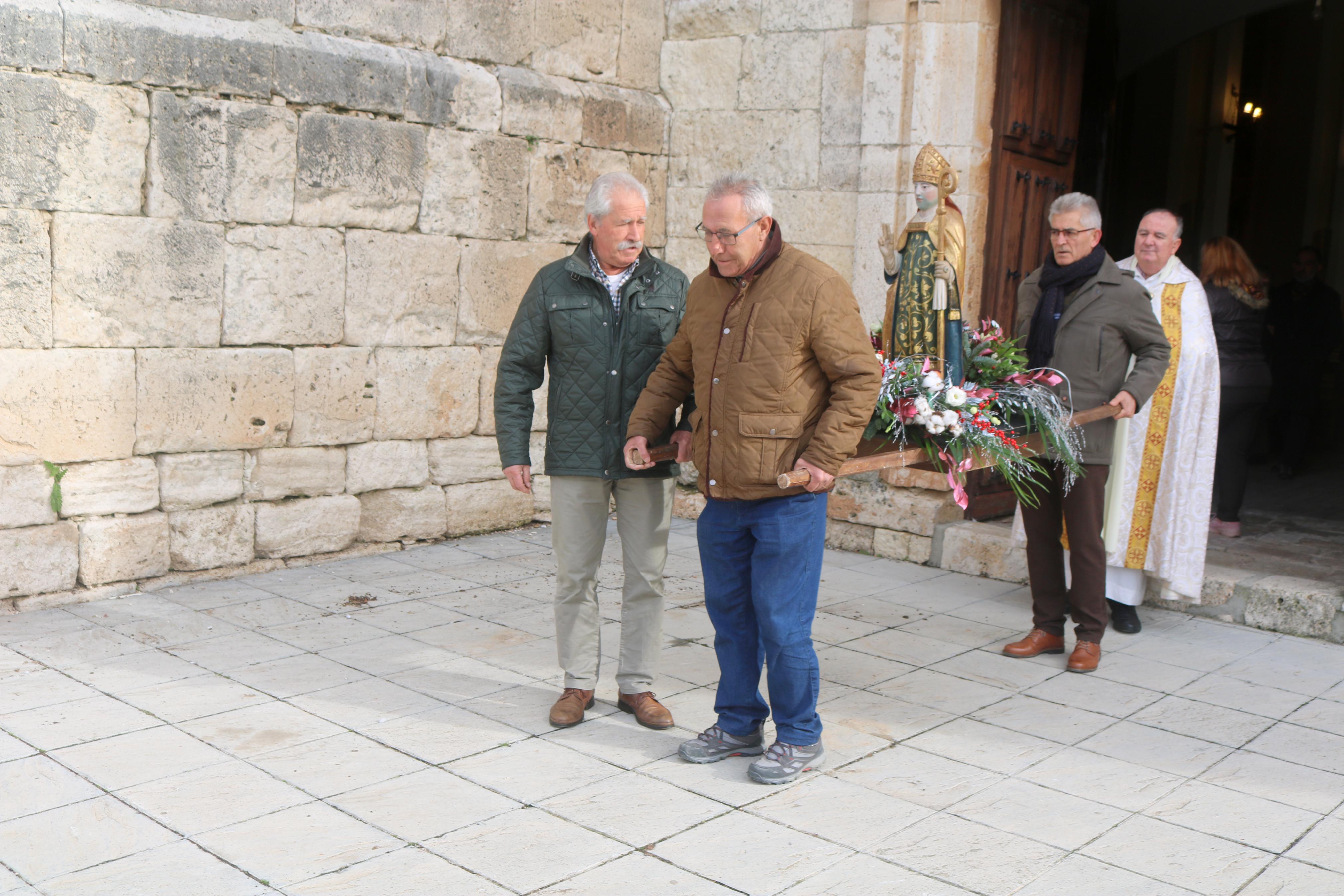 Valdecañas de Cerrato se rinde a San Nicolás de Bari