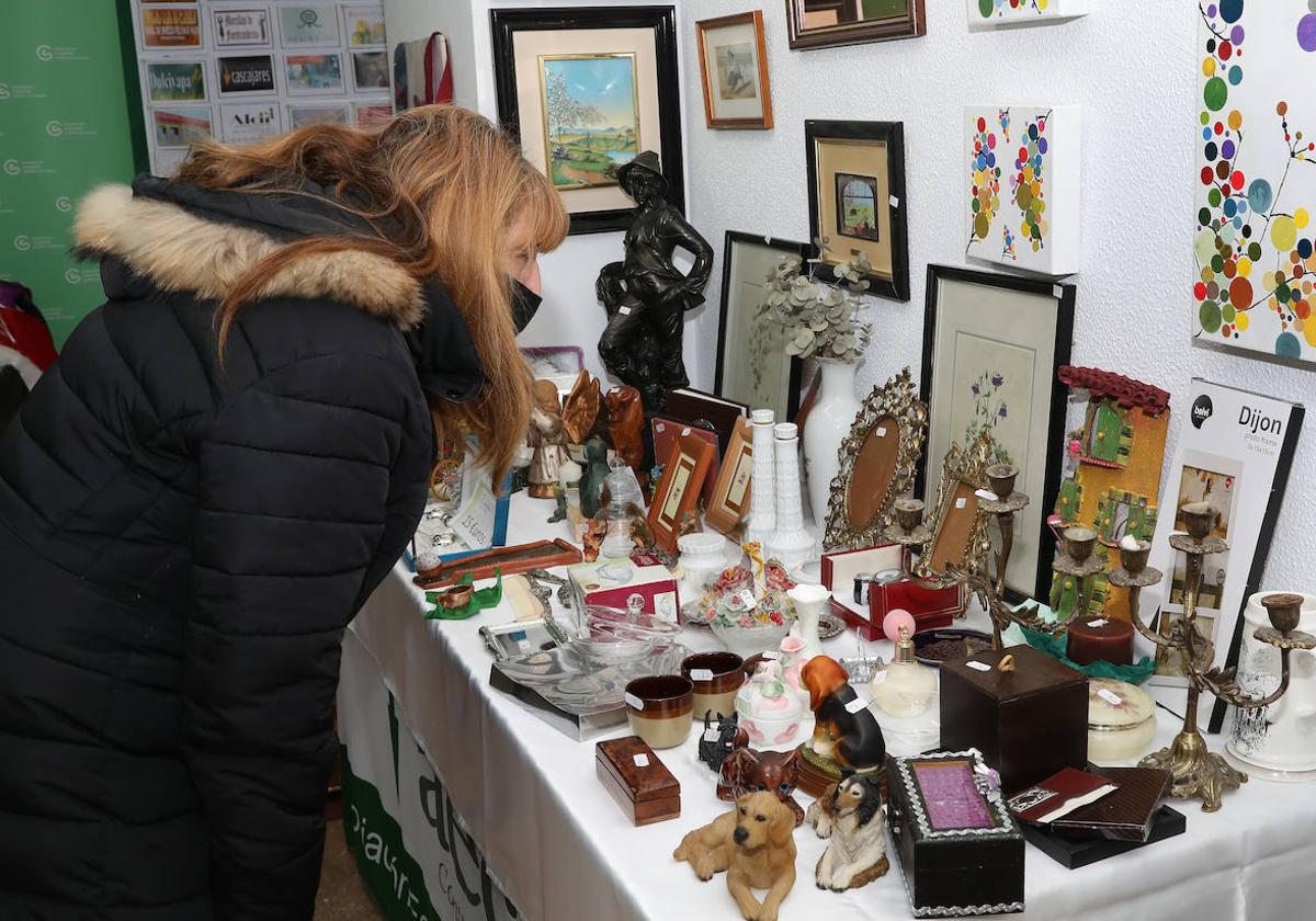 Mercadillo solidario de una edición anterior.