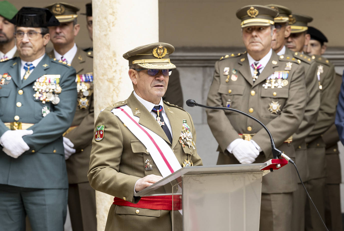 Acto en honor de la Inmaculada Concepción en el Palacio Real