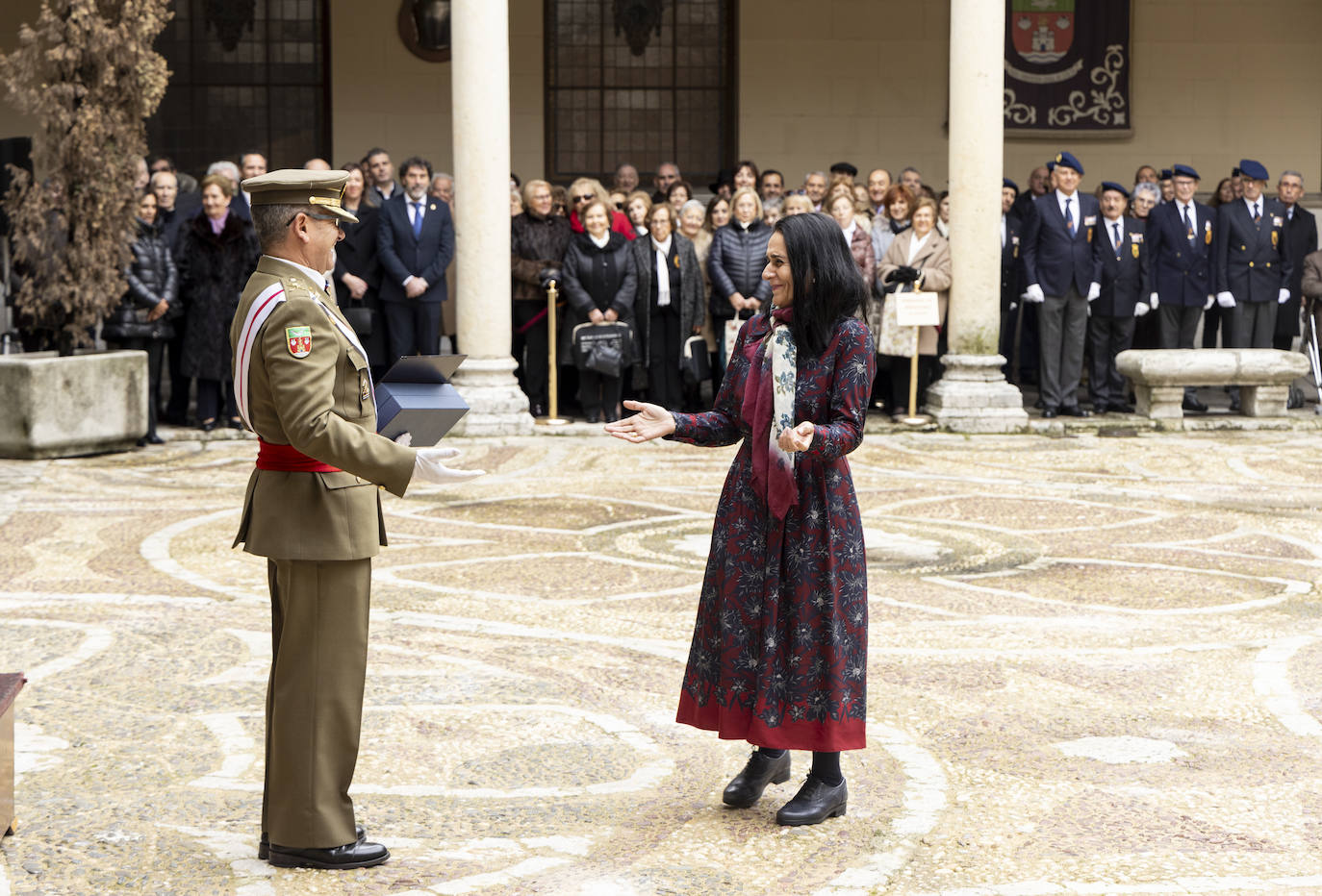 Acto en honor de la Inmaculada Concepción en el Palacio Real