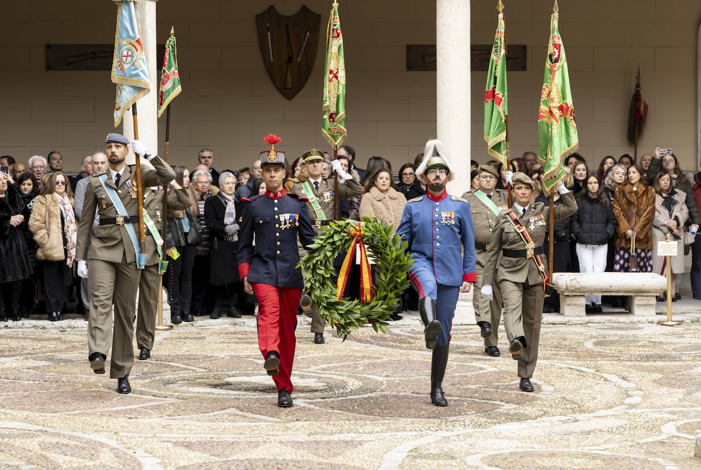 Acto en honor de la Inmaculada Concepción en el Palacio Real