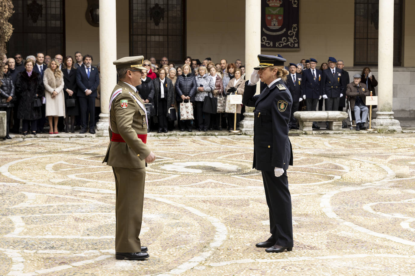 Acto en honor de la Inmaculada Concepción en el Palacio Real