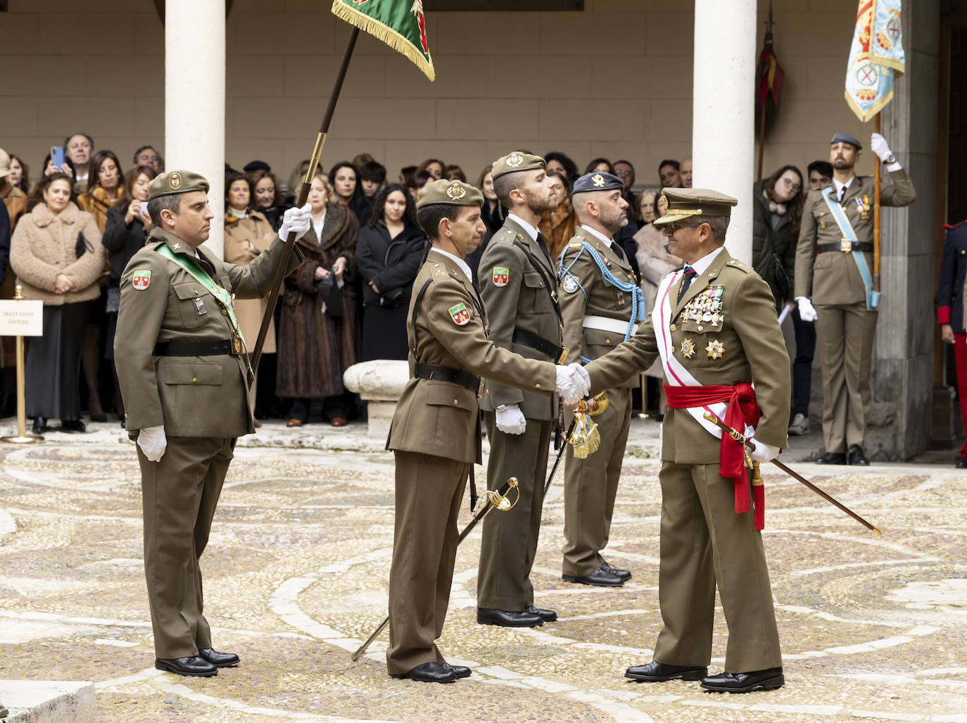 Acto en honor de la Inmaculada Concepción en el Palacio Real