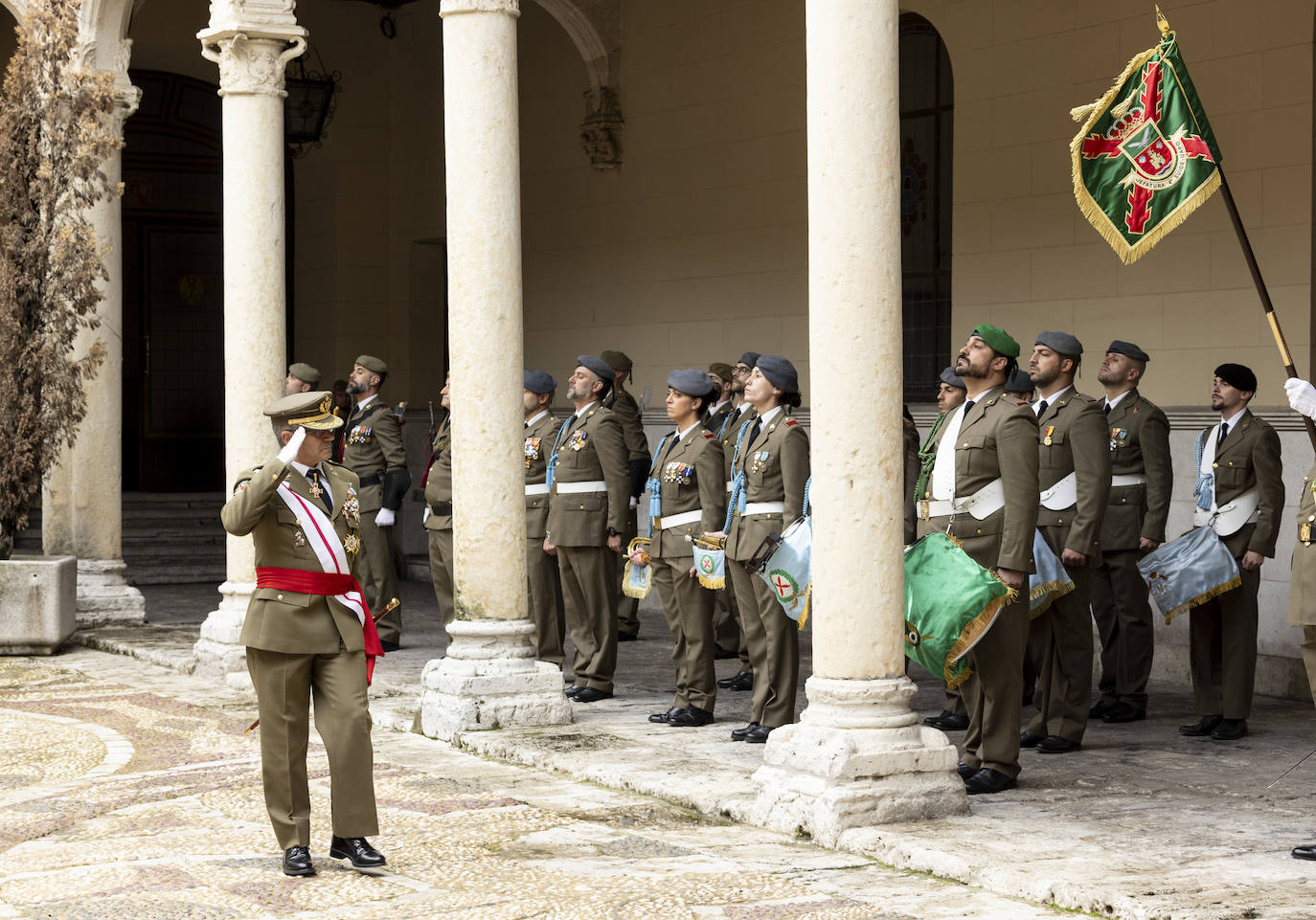 Acto en honor de la Inmaculada Concepción en el Palacio Real