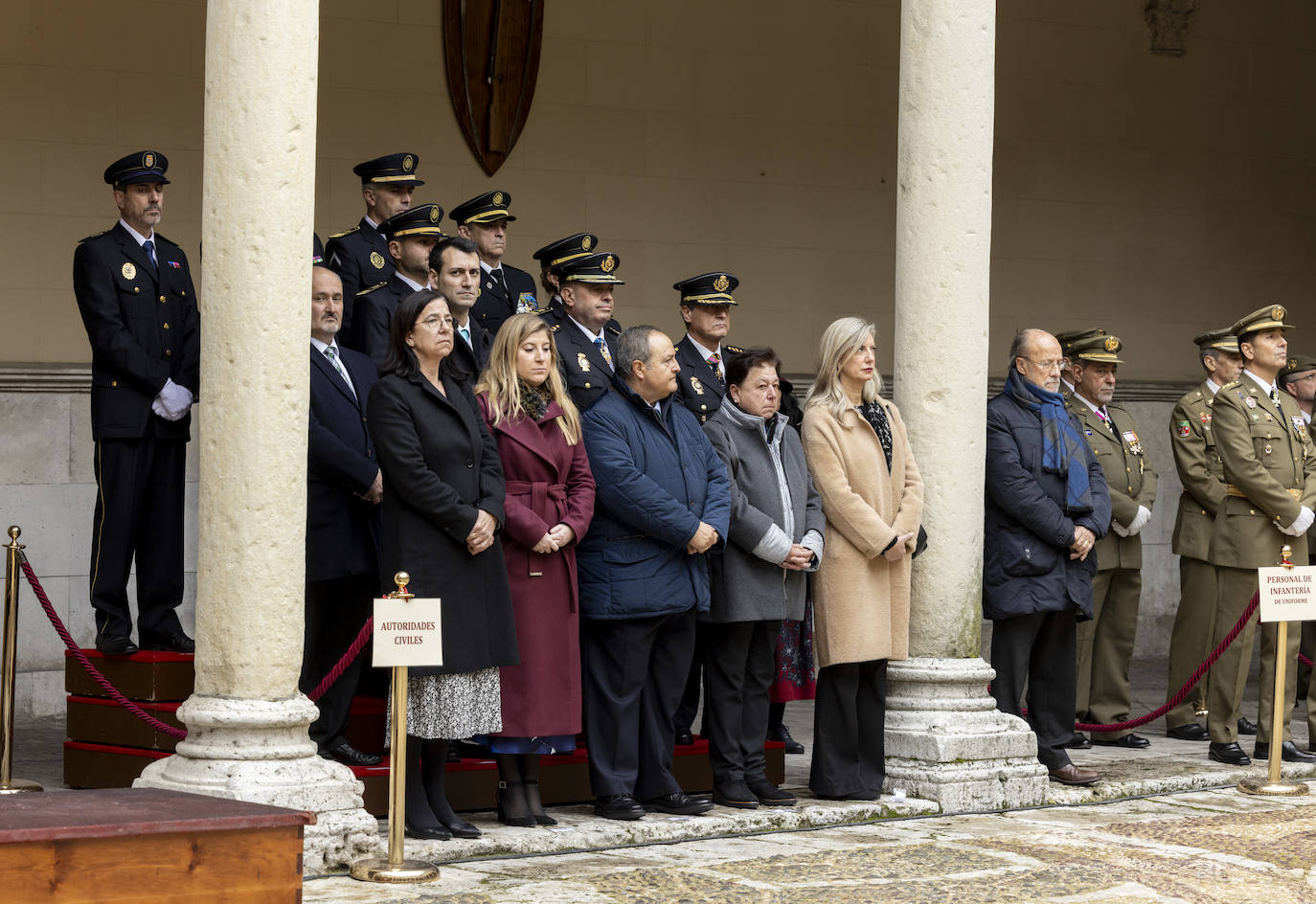 Acto en honor de la Inmaculada Concepción en el Palacio Real
