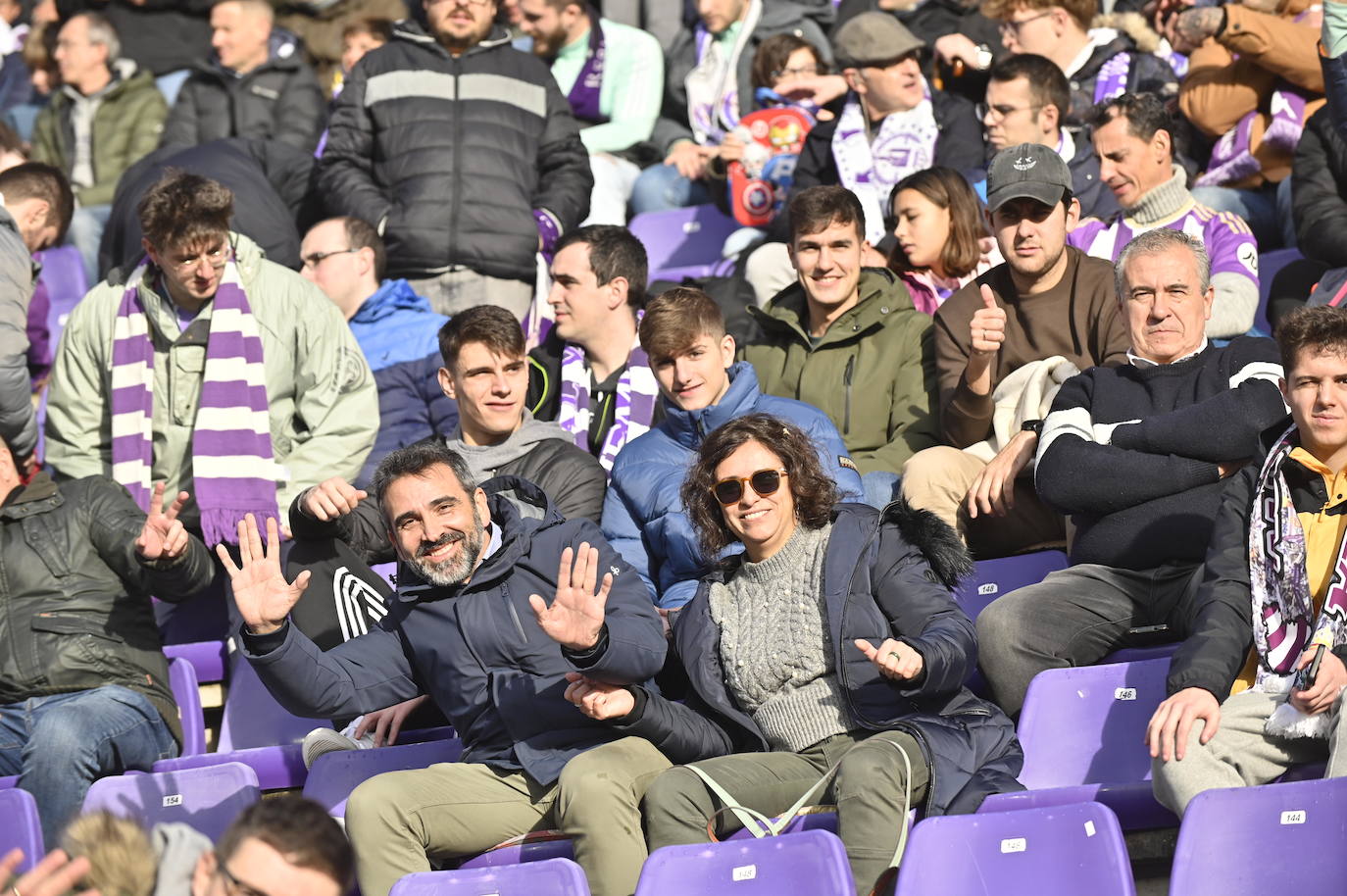 Búscate en las gradas del estadio José Zorrilla (3/4)