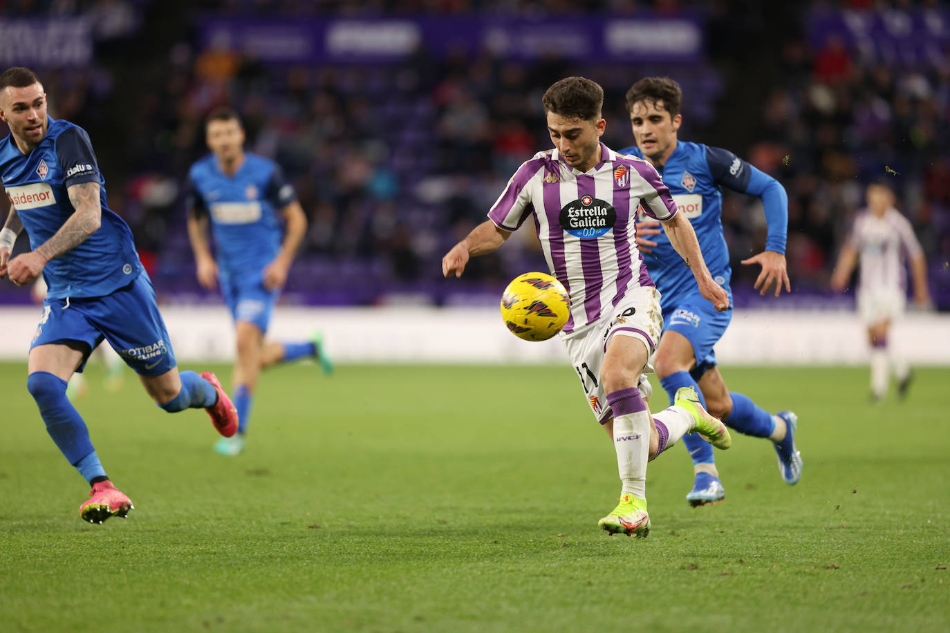 En imágenes, el partido del Real Valladolid frente al SD Amorebieta