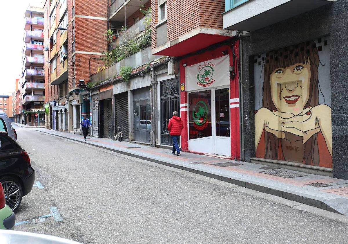 Calle Rizarzuela, donde ocurrieron los hechos.