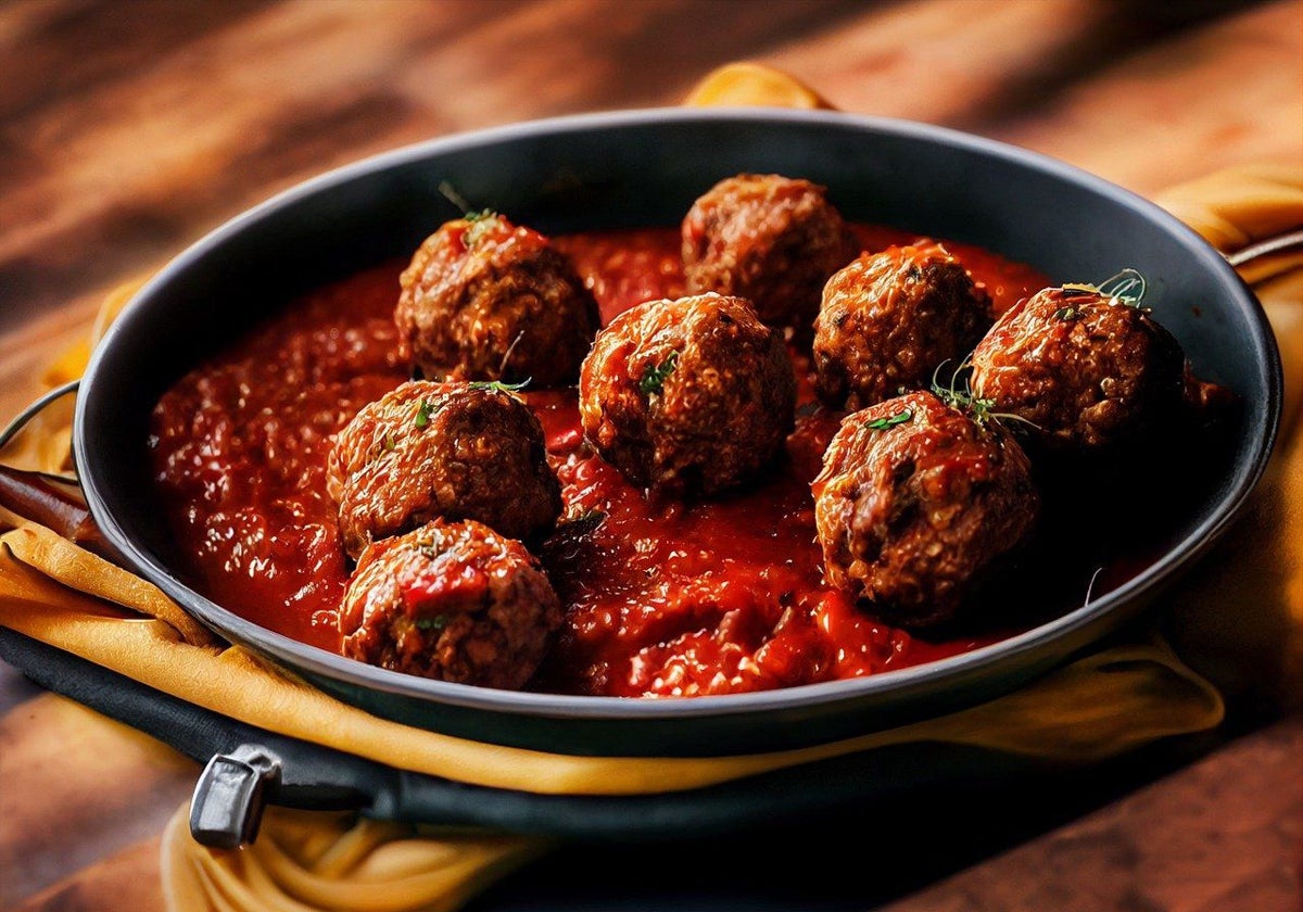 Albóndigas en salsa de tomate