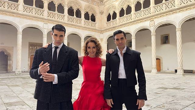 Ana Belén y los Javis ruedan el anuncio de los Premios Goya en Valladolid