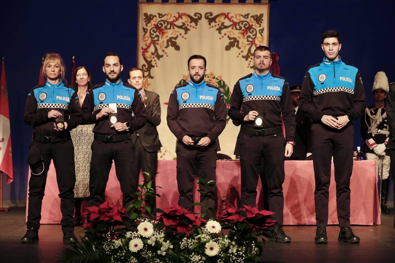 Las imágenes del acto por el Día de la Policía Municipal de Valladolid (1/2)