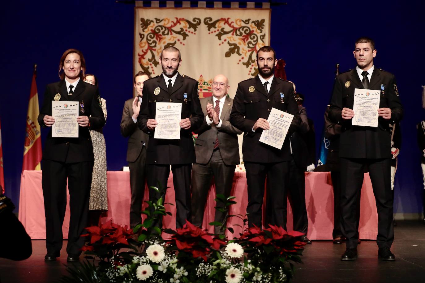 Las imágenes del acto por el Día de la Policía Municipal de Valladolid (2/2)