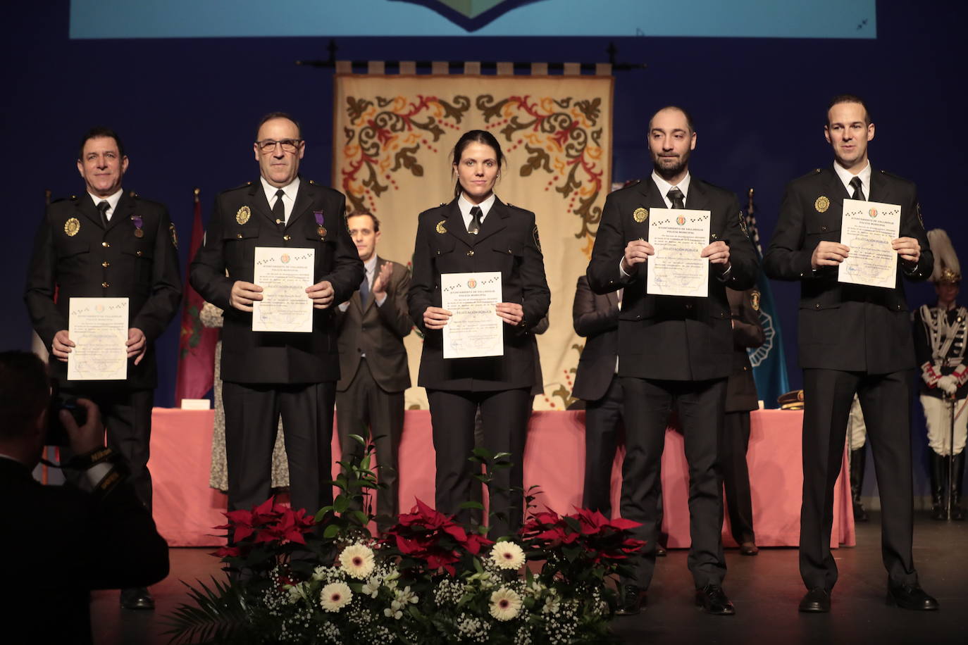 Las imágenes del acto por el Día de la Policía Municipal de Valladolid (2/2)