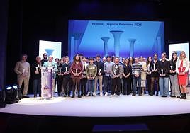 Los mejores en la gala del deporte palentino de 2023