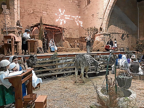 Presentación del belén viviente de Tordehumos